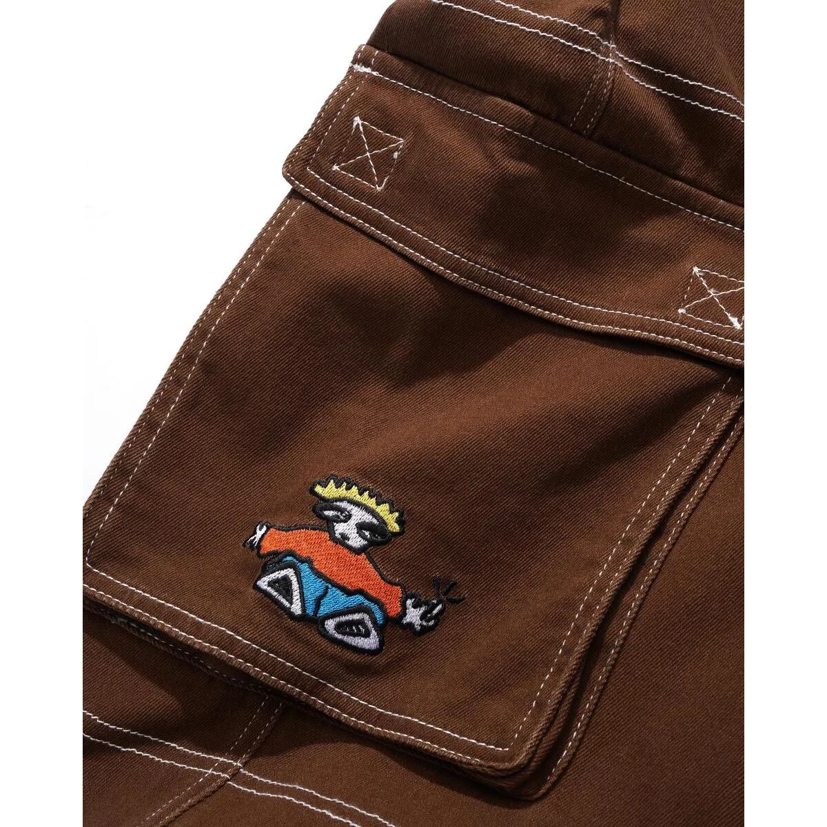 Cash Only - Aleka Cargo Jeans Brown