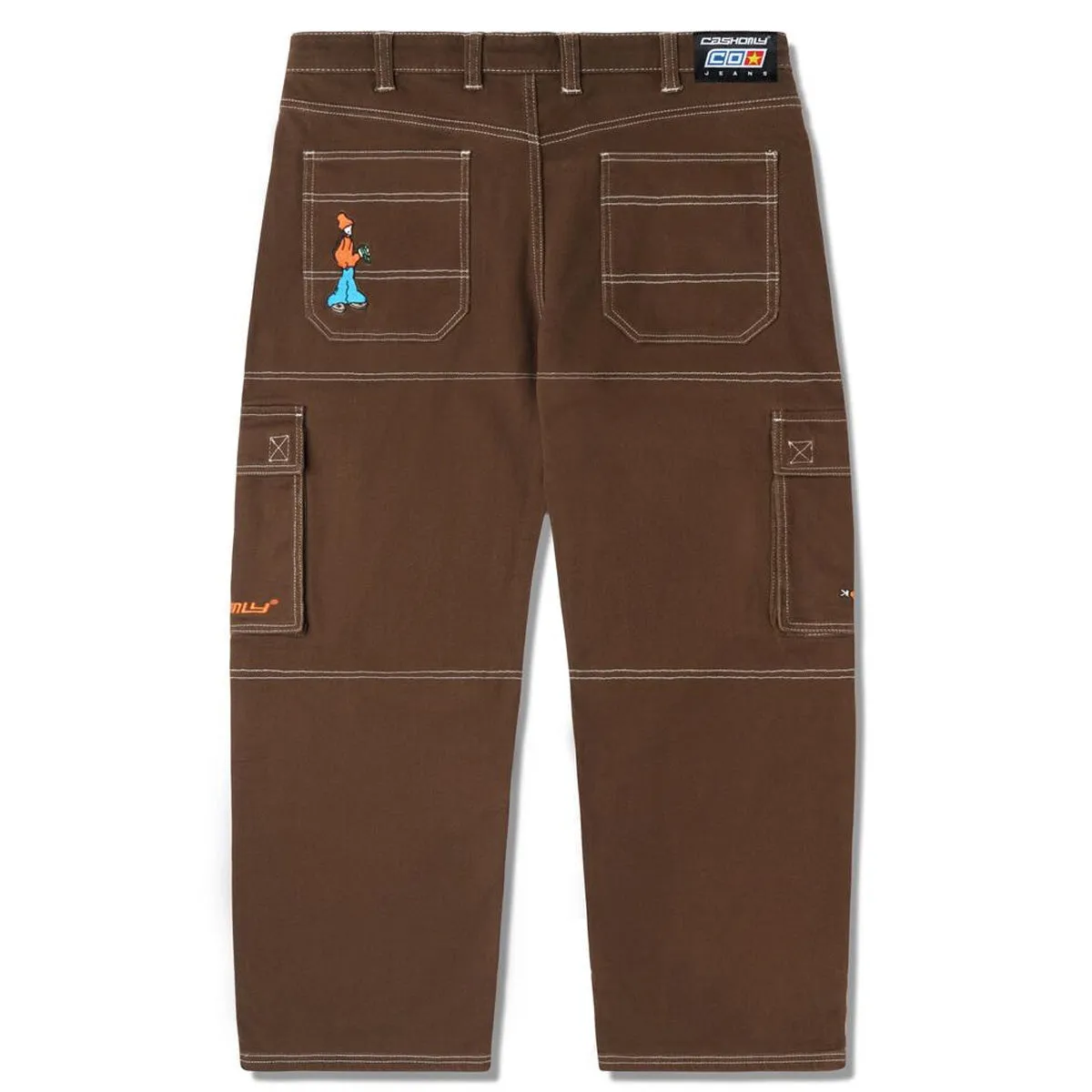 Cash Only - Aleka Cargo Jeans Brown