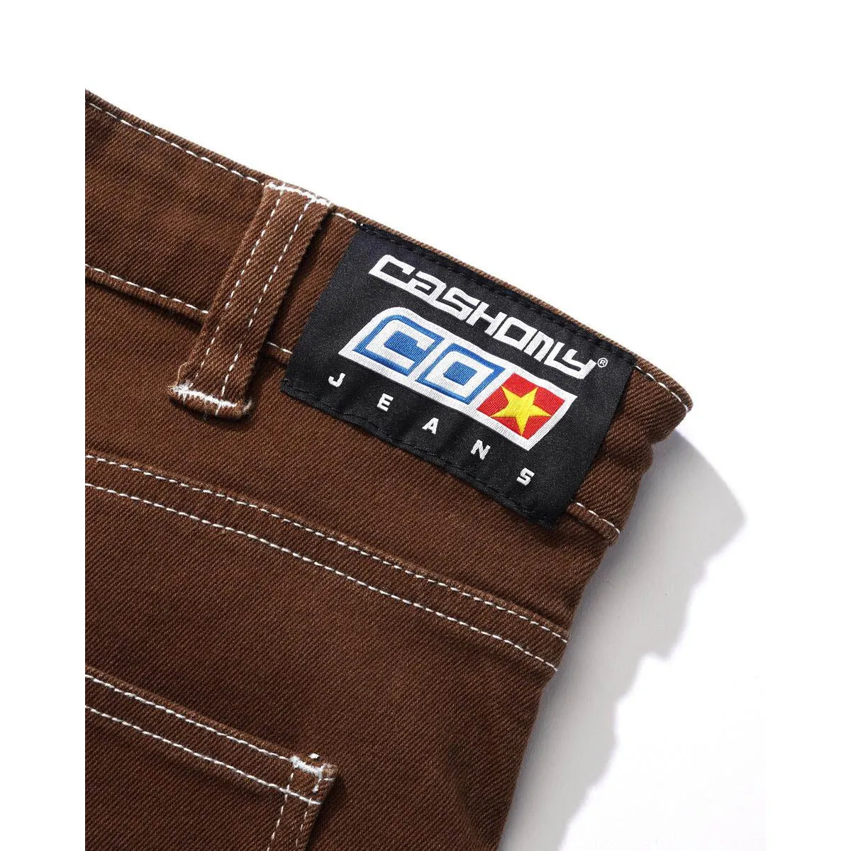 Cash Only - Aleka Cargo Jeans Brown