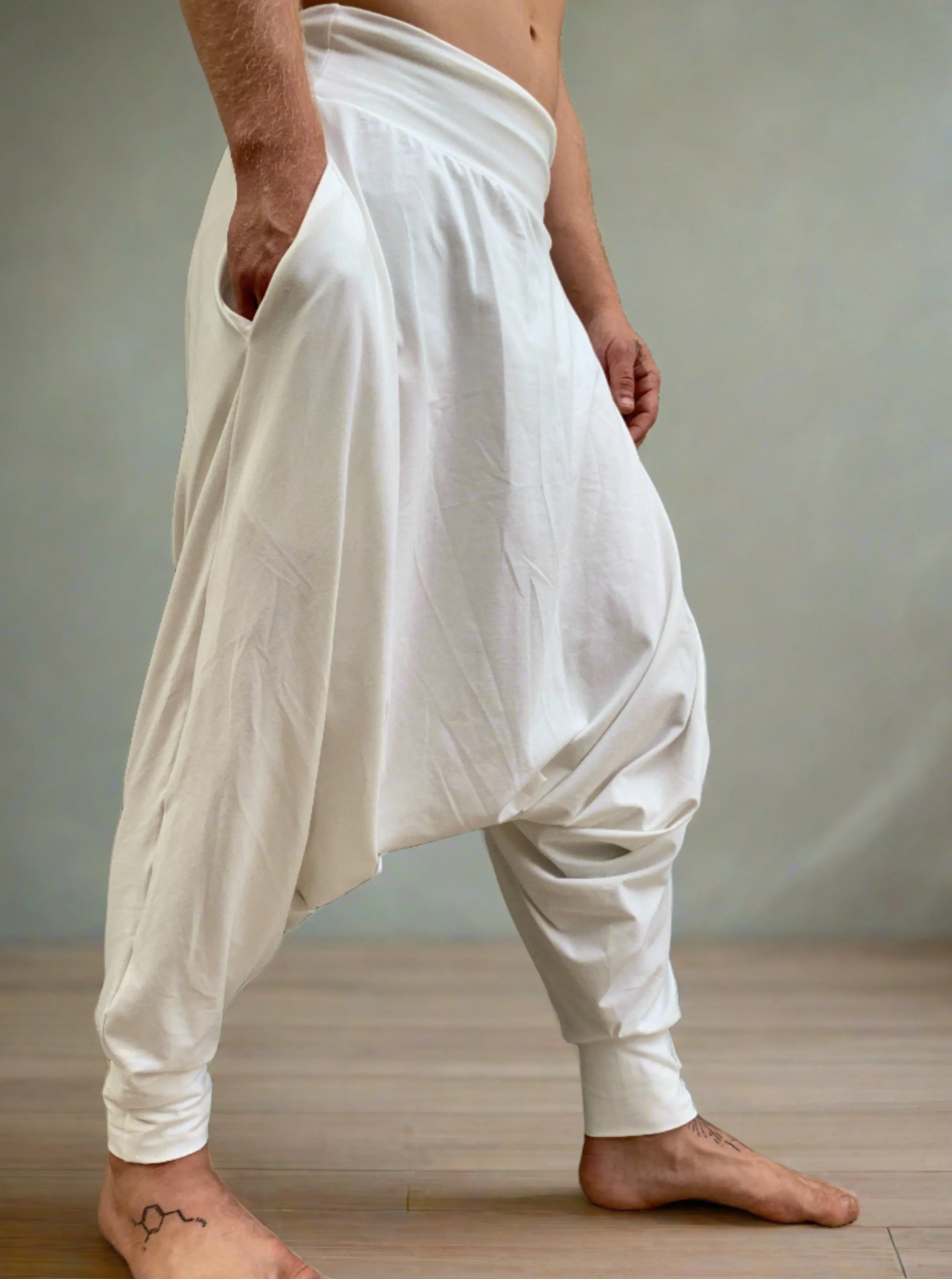 Ceremonial Warm White Pants