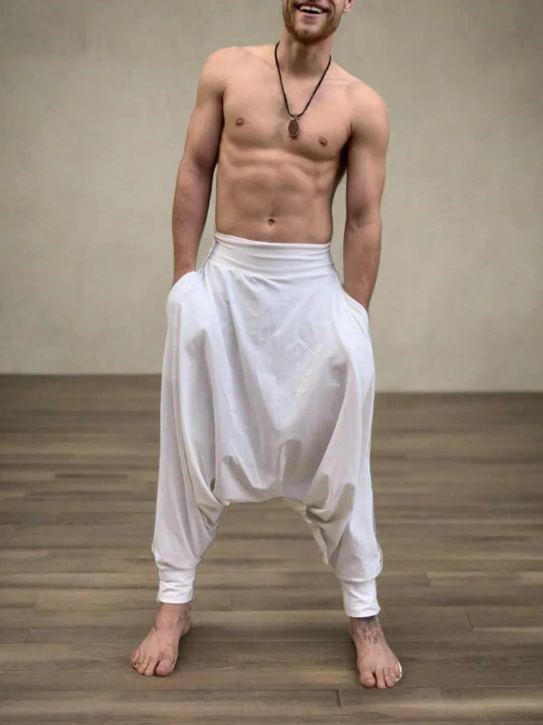 Ceremonial Warm White Pants
