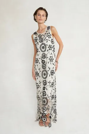 Chan Luu-  PC-DR-2225- Printed Sheer Dress