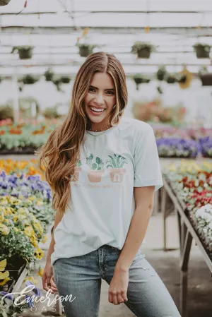 Chi Omega Plant Sisterhood Retreat Tee