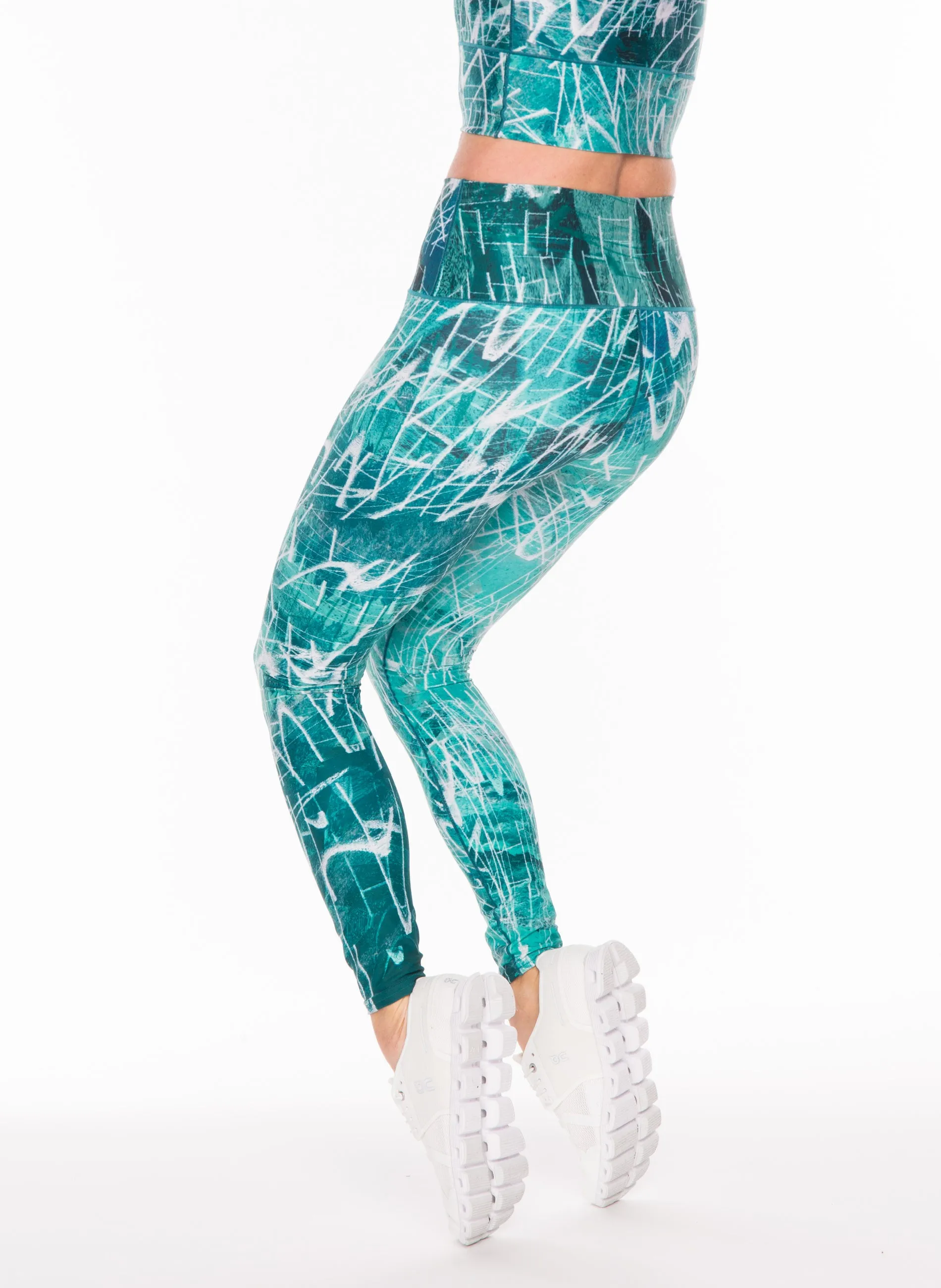 Clay Impress Yoga Pants