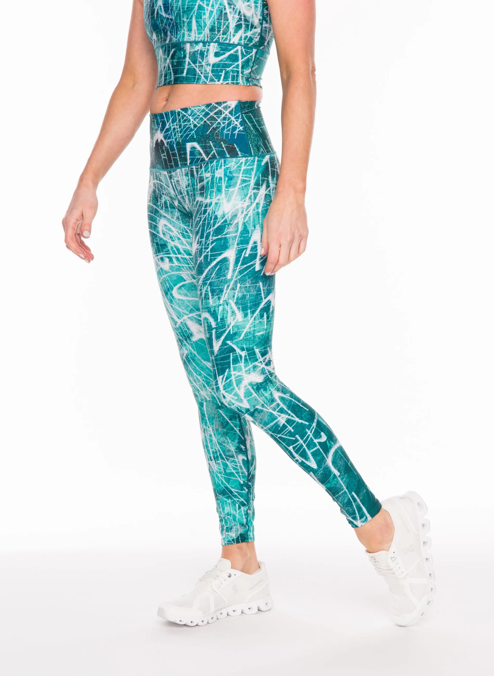 Clay Impress Yoga Pants