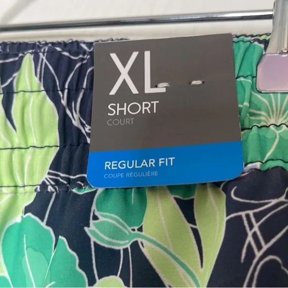 Columbia Bogata Bay Stretch Printed Shorts Key West Lakeshore Flora XL or XXL