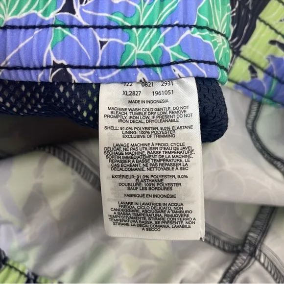 Columbia Bogata Bay Stretch Printed Shorts Key West Lakeshore Flora XL or XXL