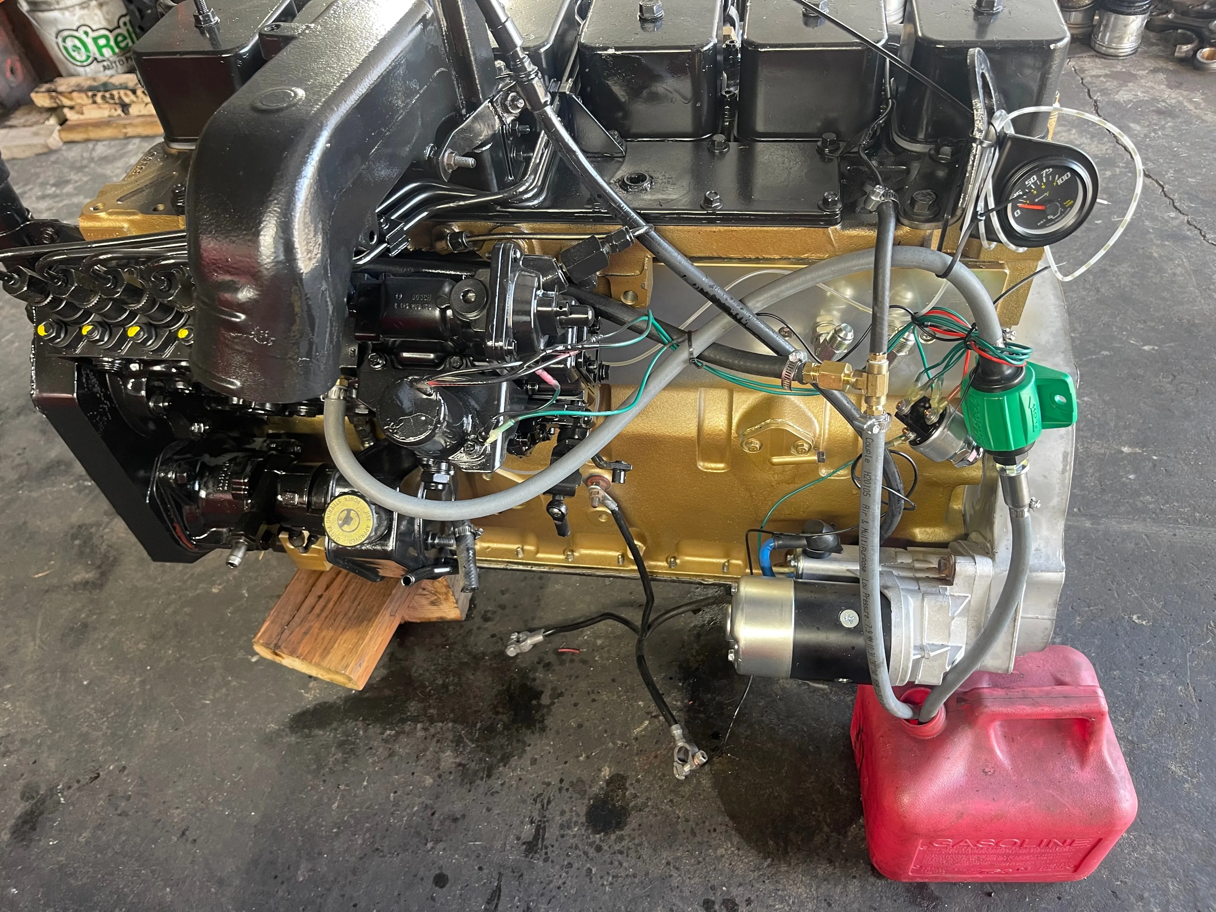 Complete drop in 12 valve Cummins engine