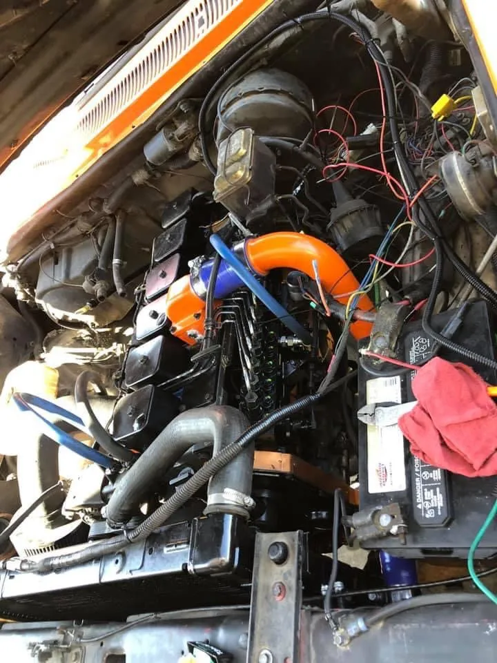 Complete drop in 12 valve Cummins engine
