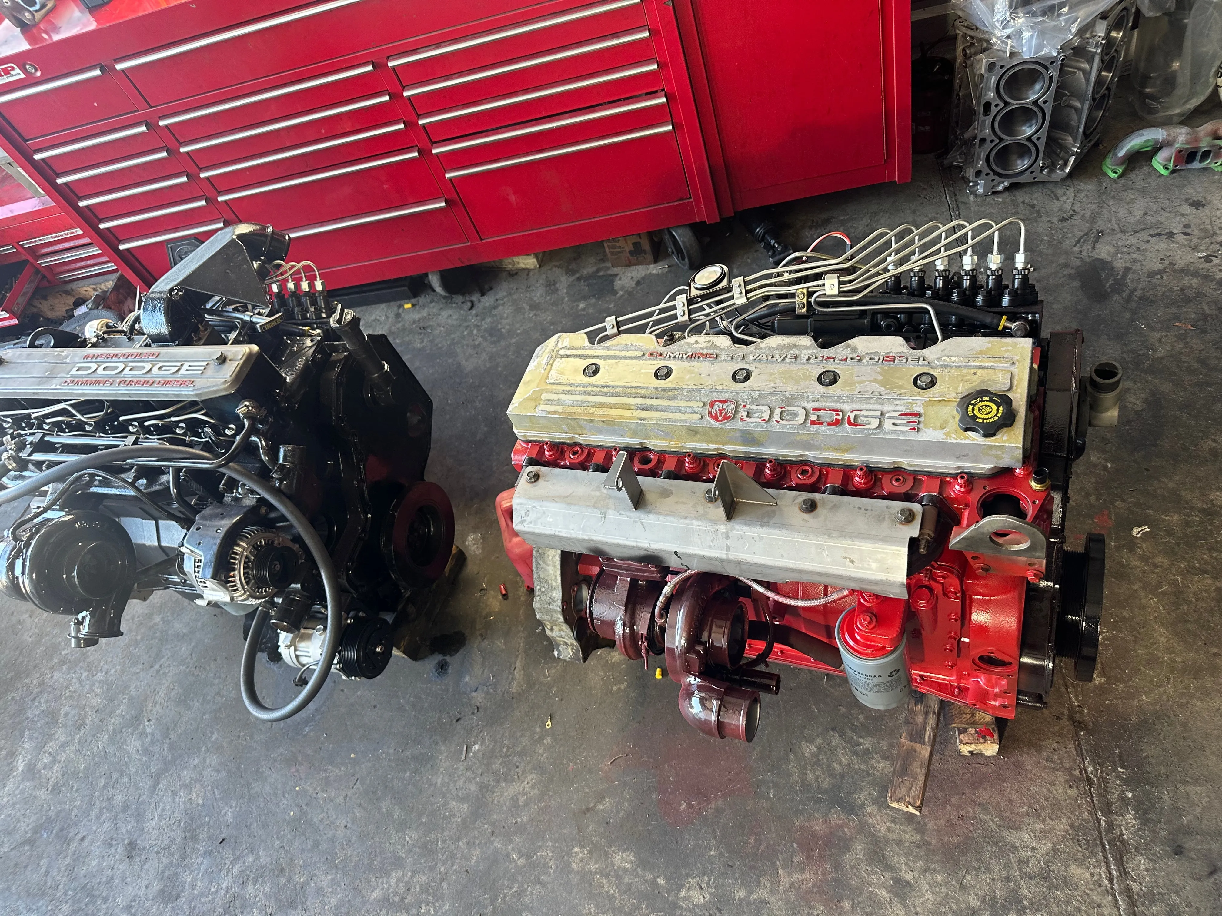 Complete drop in 12 valve Cummins engine