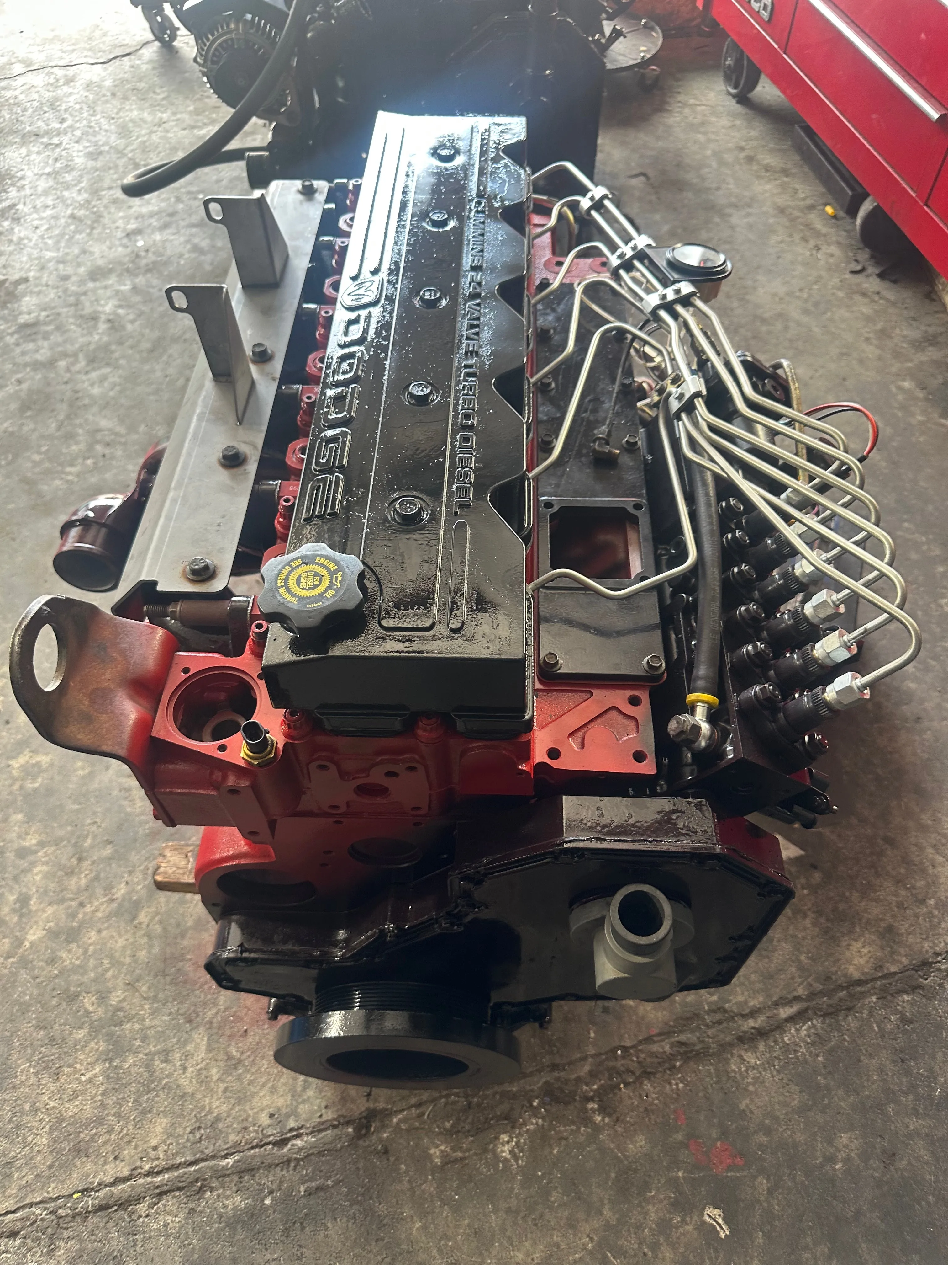 Complete drop in 12 valve Cummins engine