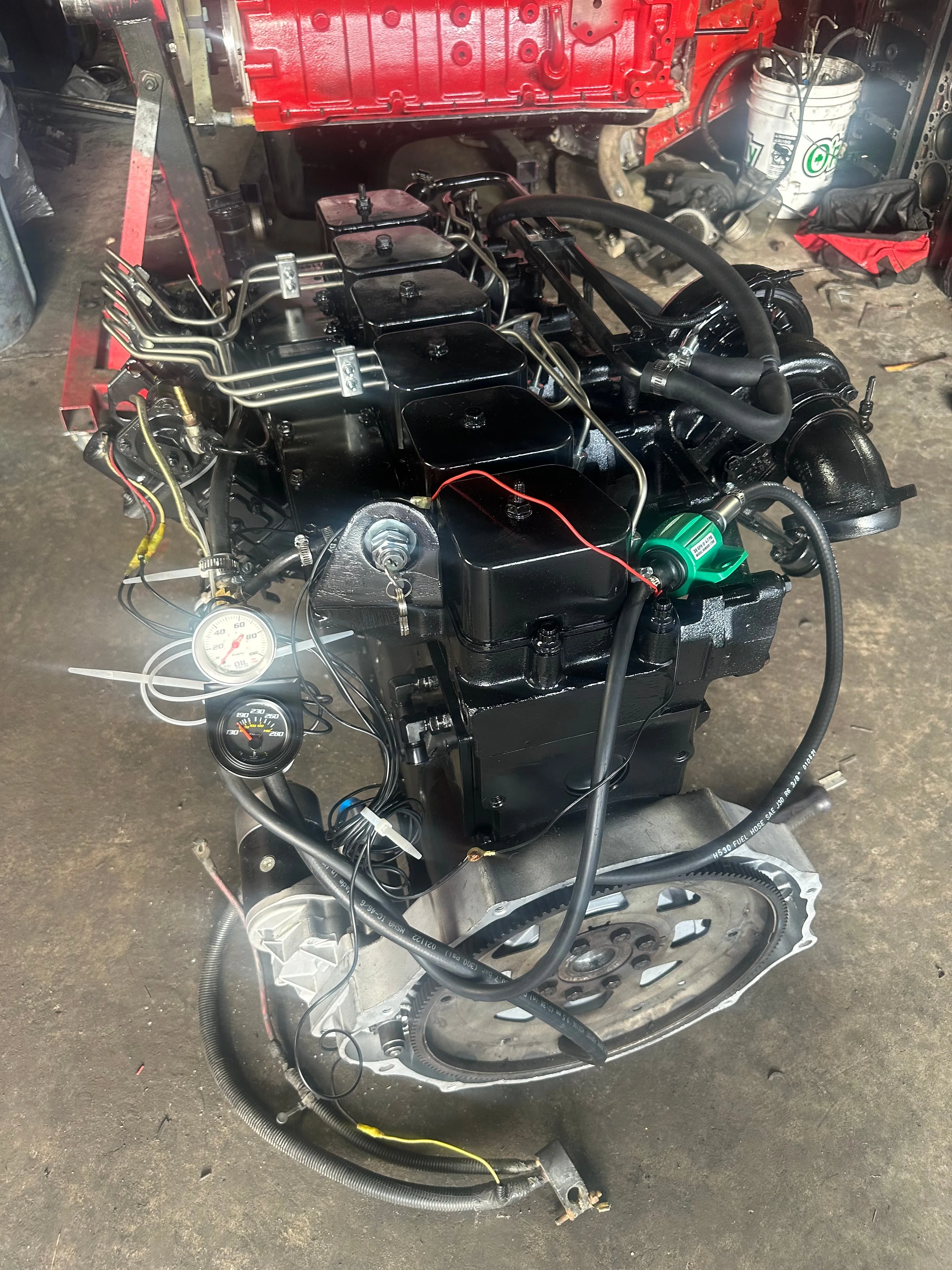 Complete drop in 12 valve Cummins engine
