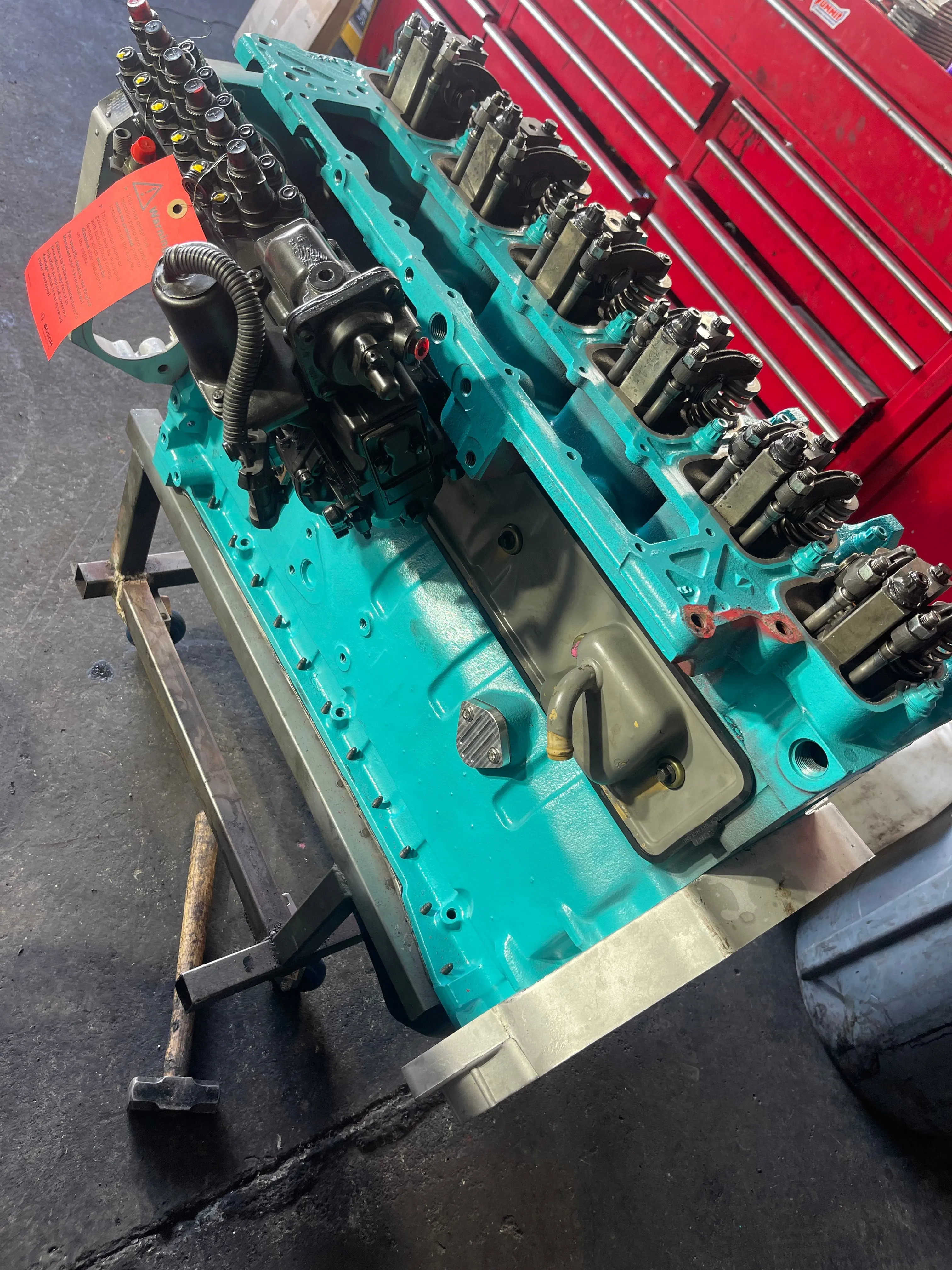 Complete drop in 12 valve Cummins engine