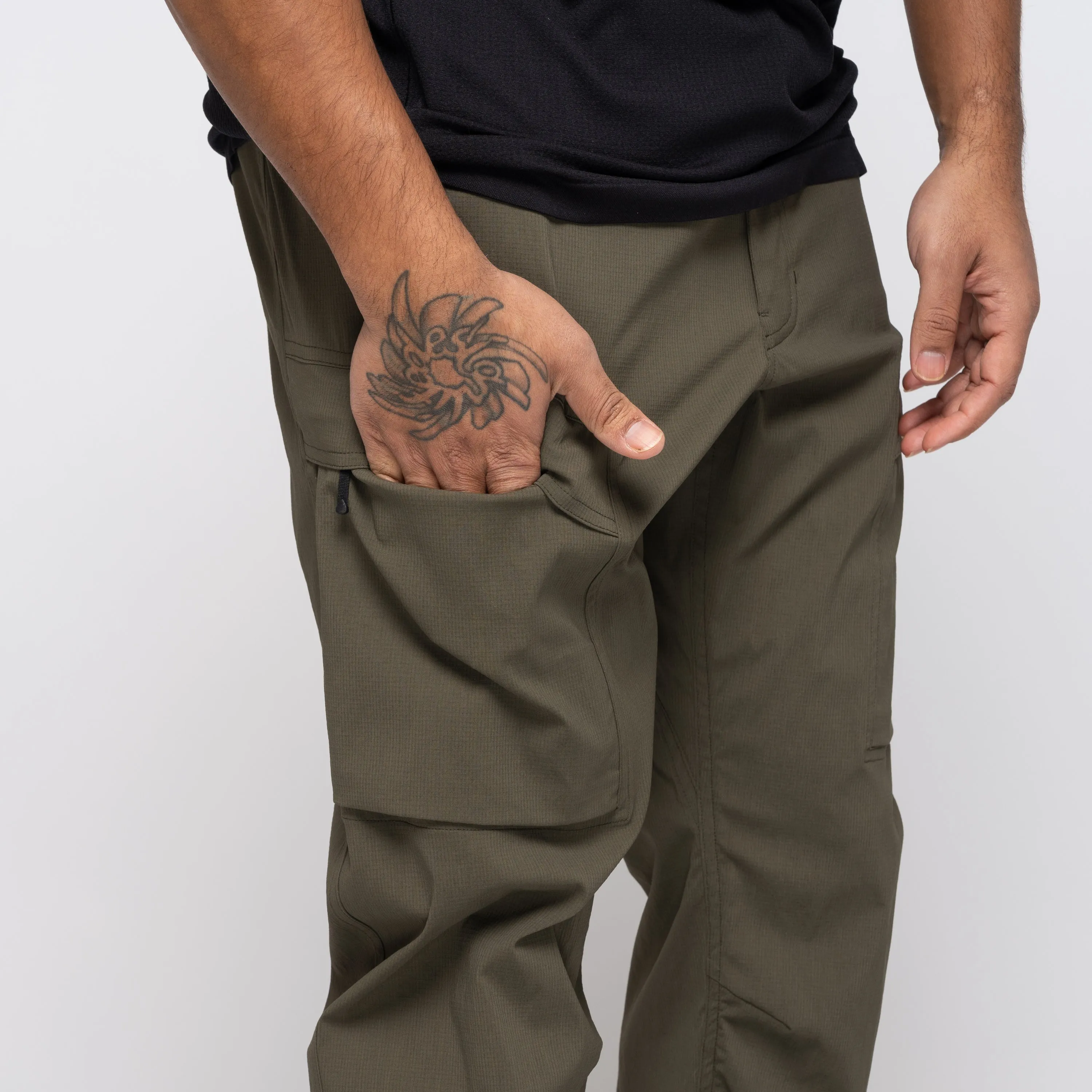 Cordura Stretch Cargo Green GM73353