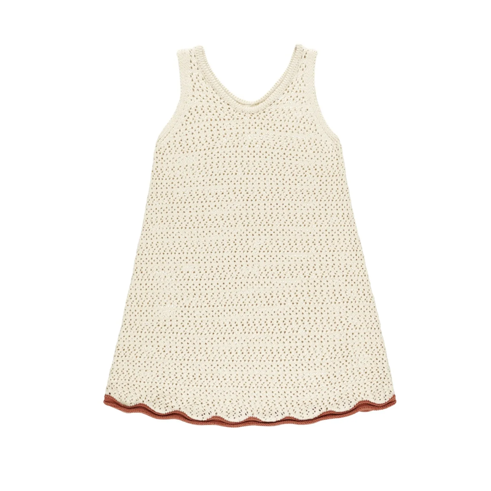 Crochet Tank Mini Dress