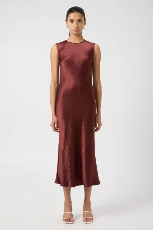 CRUSH BIAS MAXI TANK DRESS | SHIRAZ