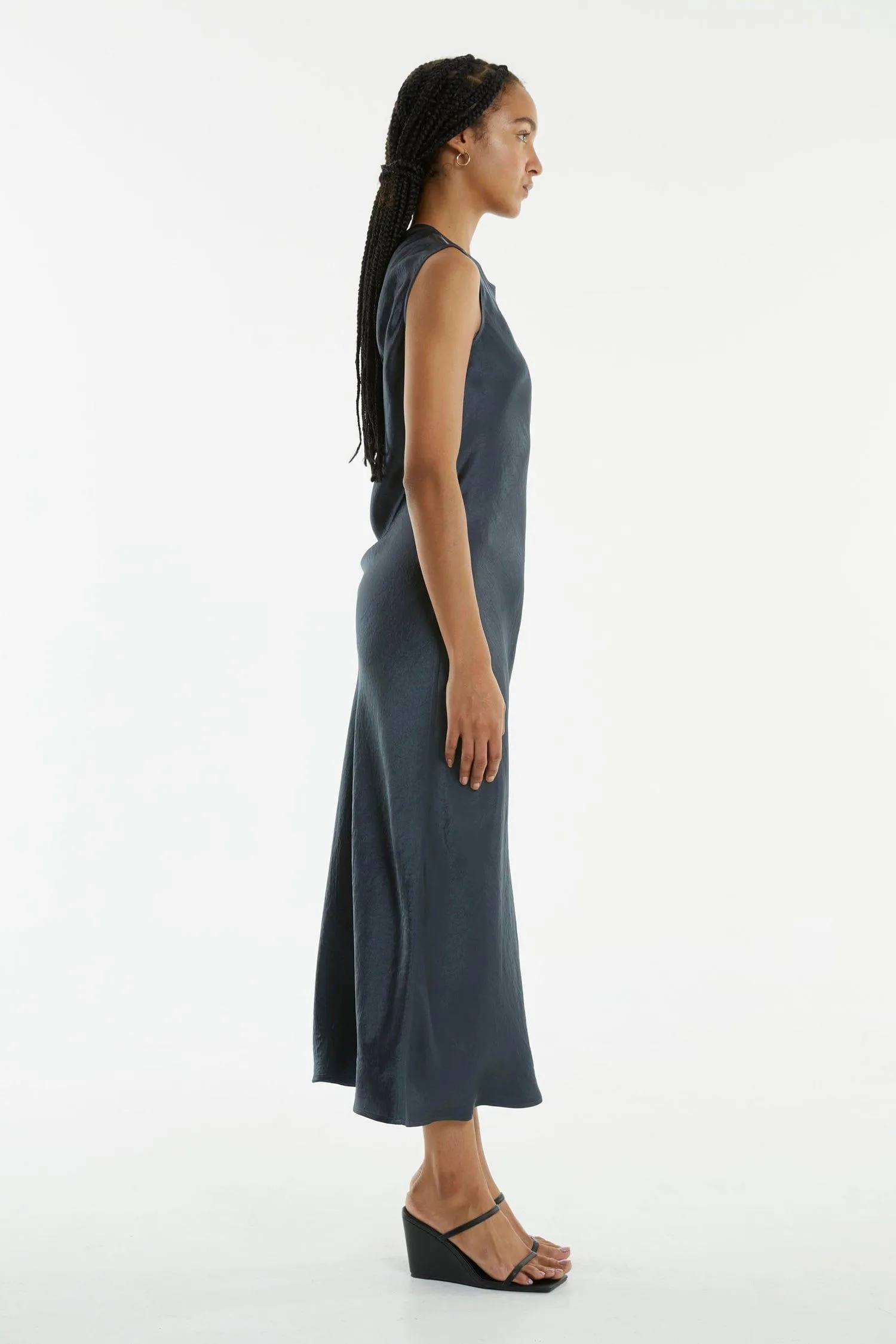 CRUSH BIAS TANK MAXI | GUN METAL