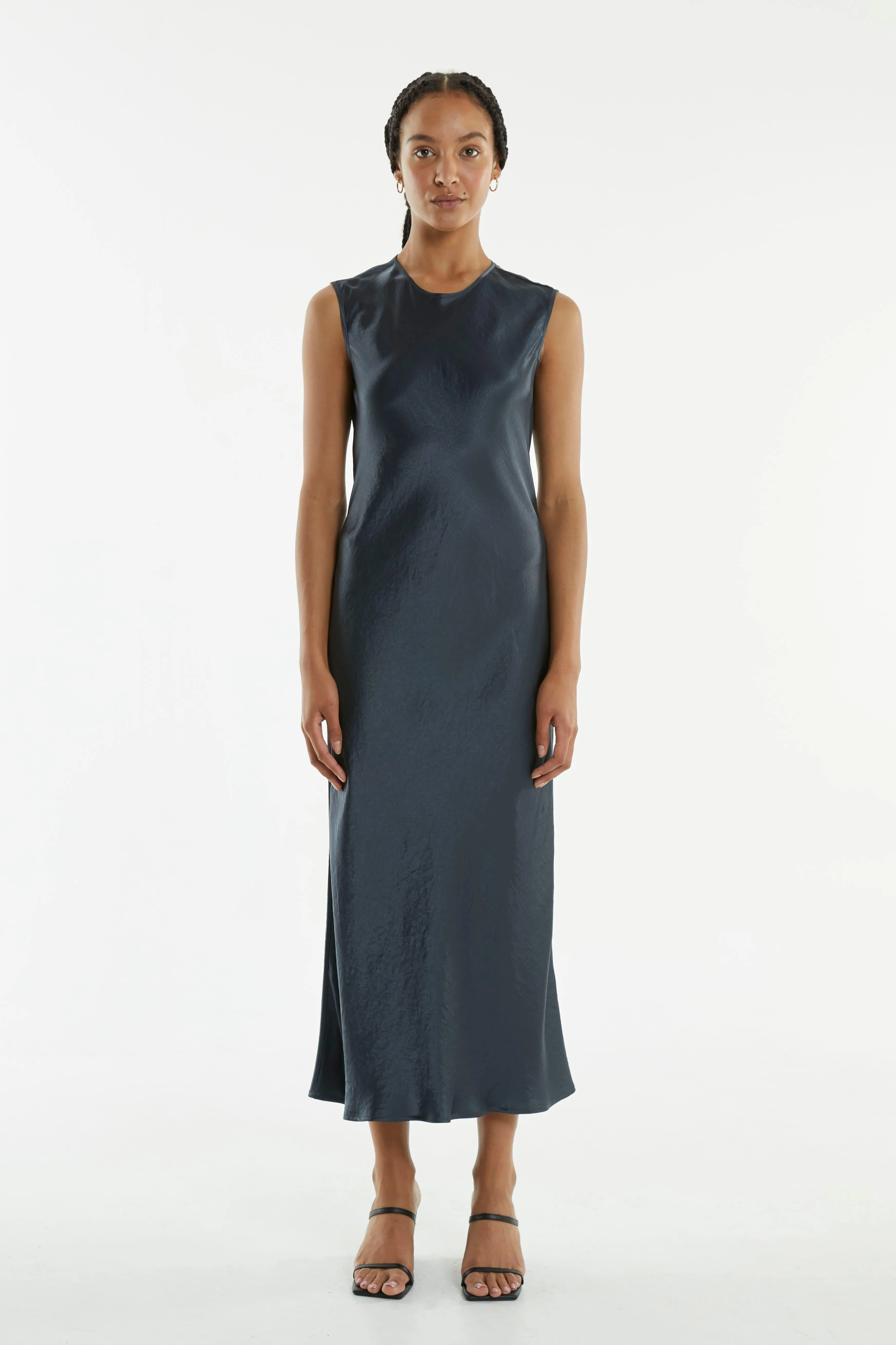 CRUSH BIAS TANK MAXI | GUN METAL