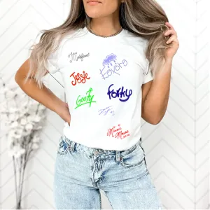 Custom "Magical" Autograph Graphic T