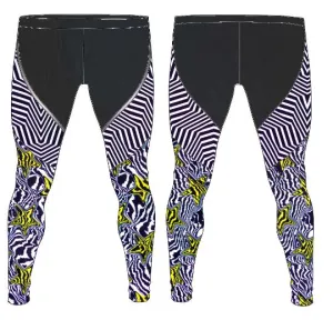 Customise Your Mens Panelled Leggings