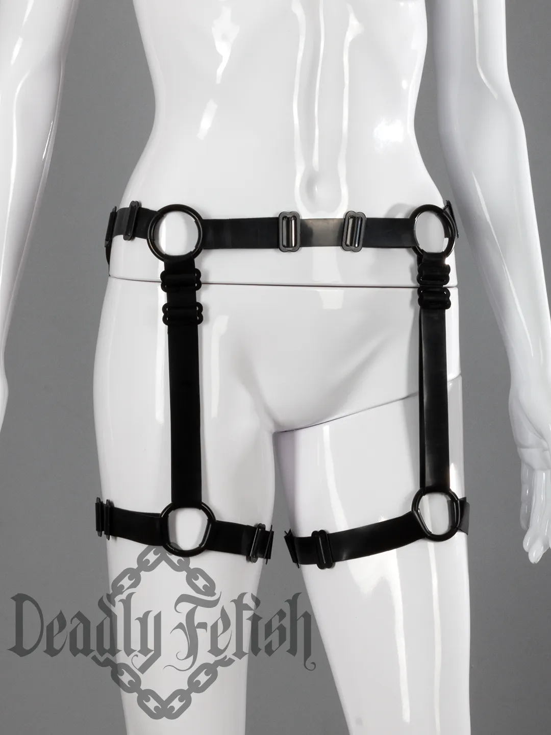 Deadly Fetish Latex: Basic Harness #02