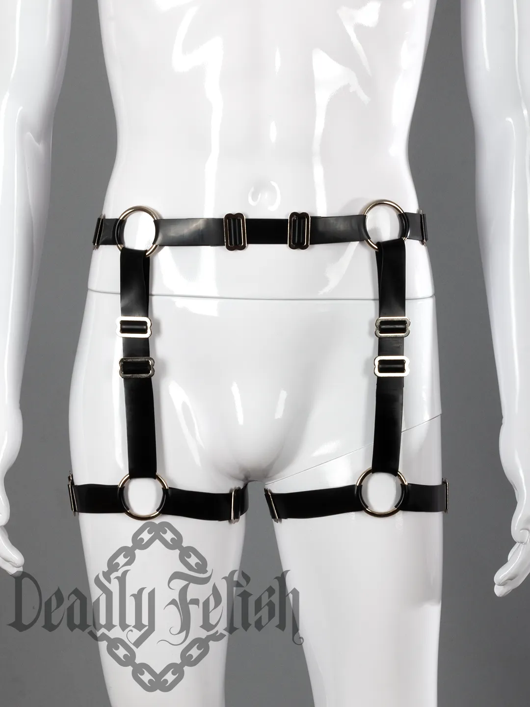 Deadly Fetish Latex: Basic Harness #02