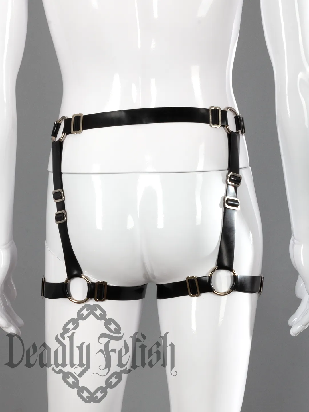 Deadly Fetish Latex: Basic Harness #02