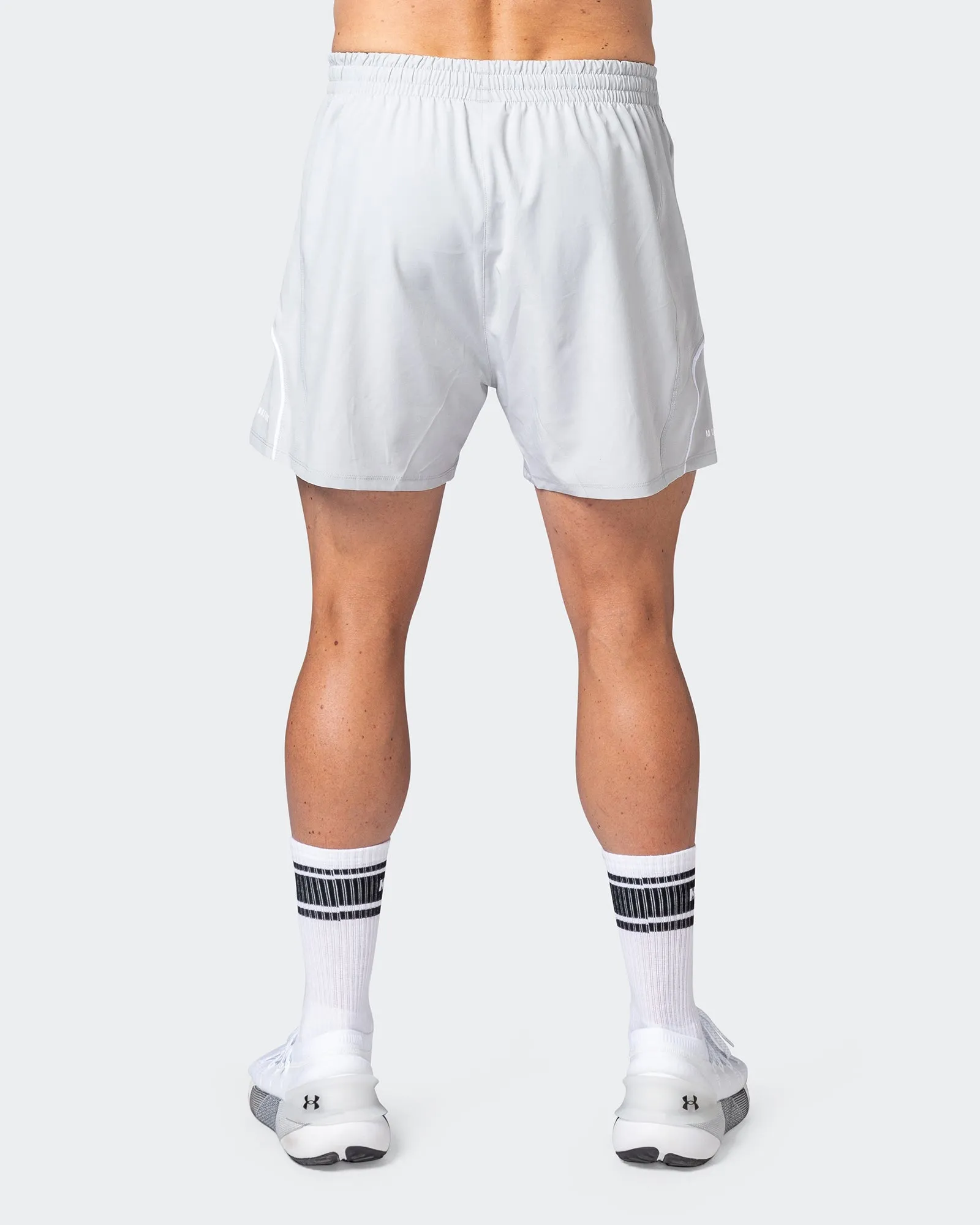Deuce Training Shorts - Quiet Grey
