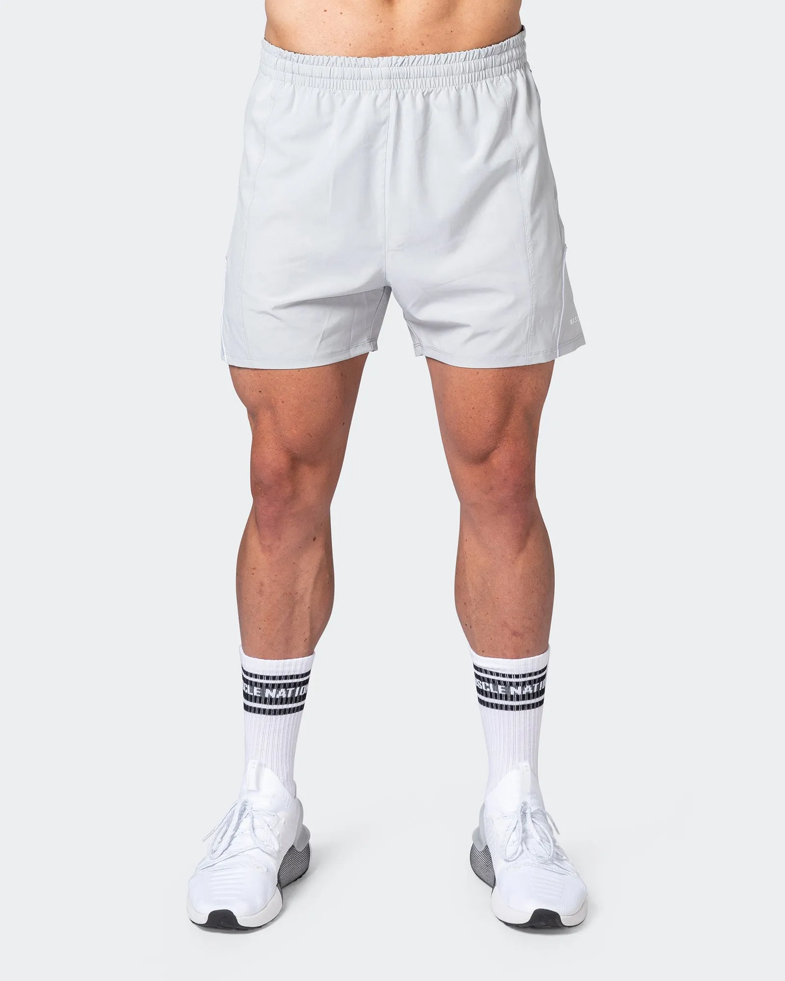 Deuce Training Shorts - Quiet Grey