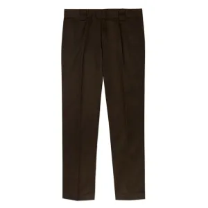 DICKIES 872 SLIM TAPERED FIT PANT - DARK BROWN