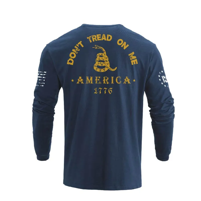 DON'T TREAD ON ME GRAPHIC LONG SLEEVE T-SHIRT