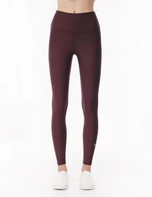 easyoga LESPIRO Glossy Slim Tights5 - P19 Blackberry Purple