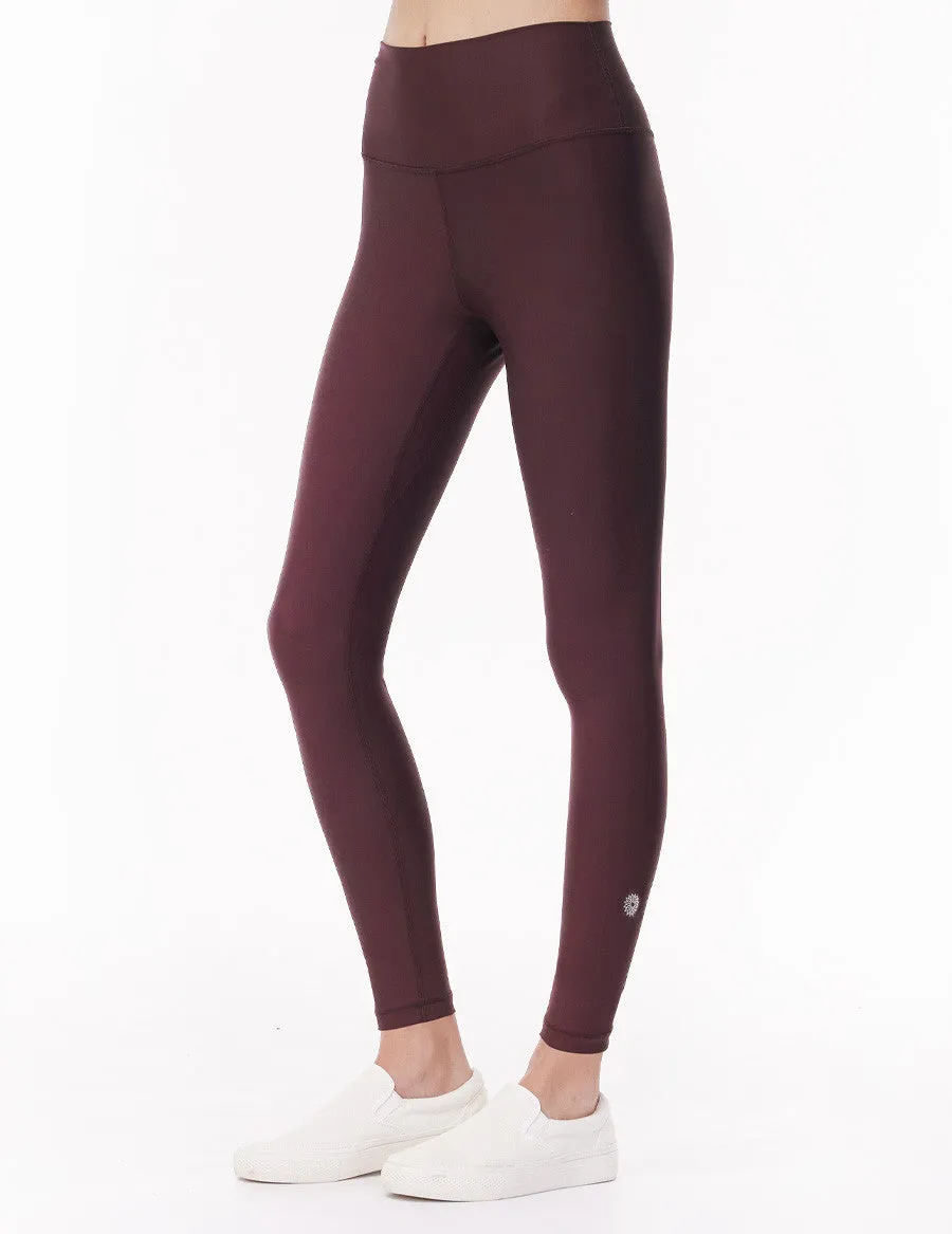 easyoga LESPIRO Glossy Slim Tights5 - P19 Blackberry Purple
