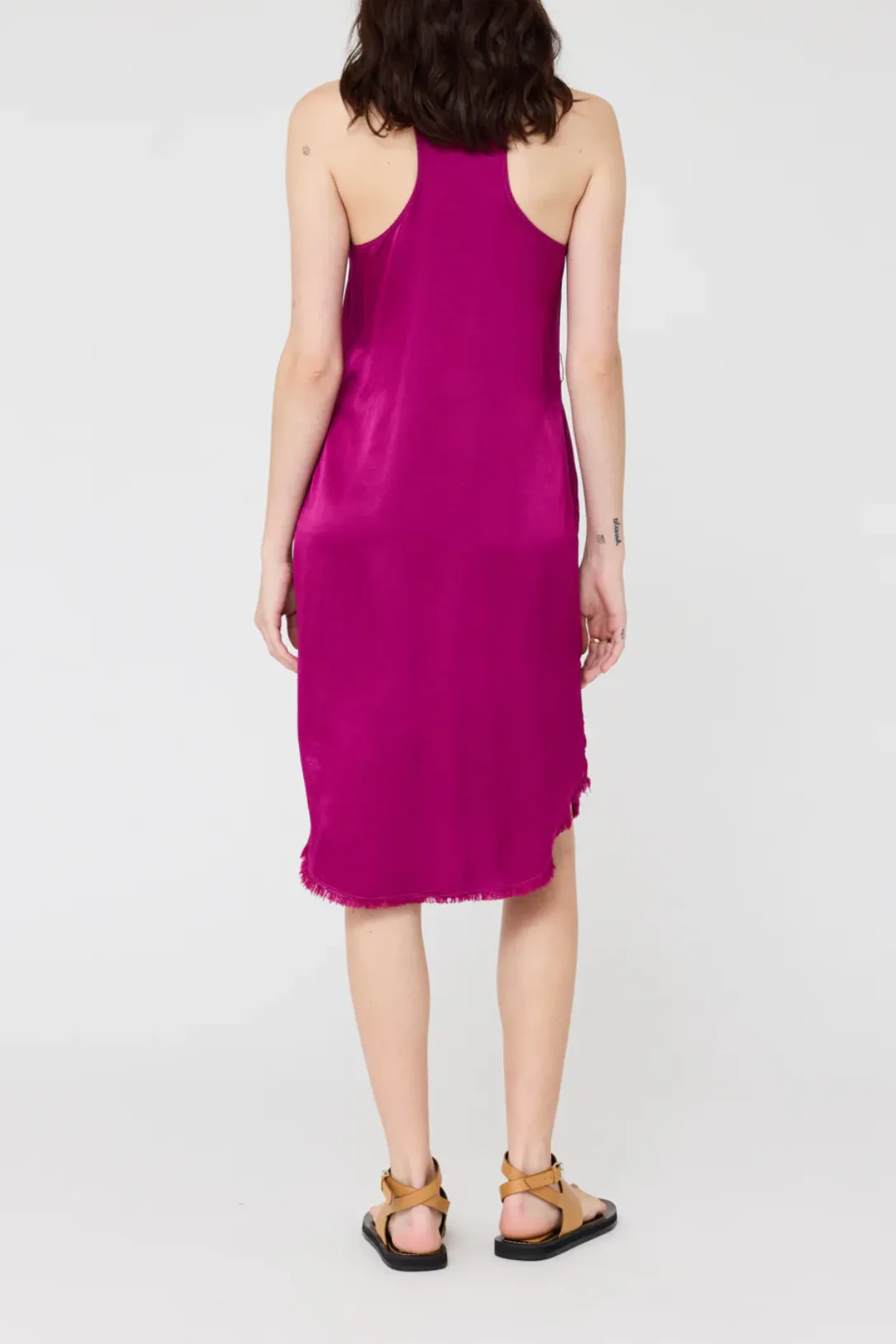 Effie Tank Dress | Magenta