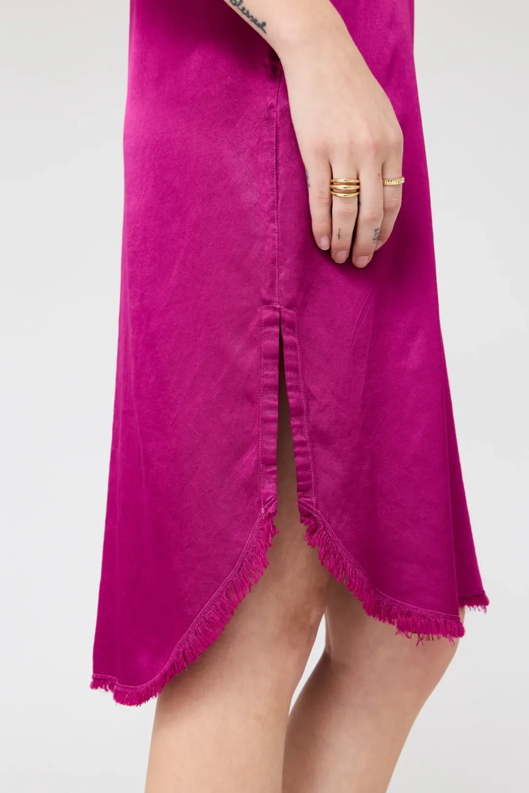 Effie Tank Dress | Magenta