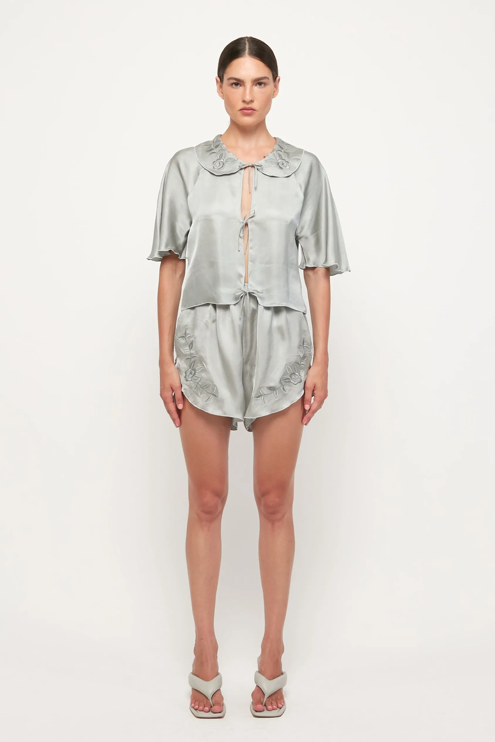 Embroidered Blouse | Embroidered Short