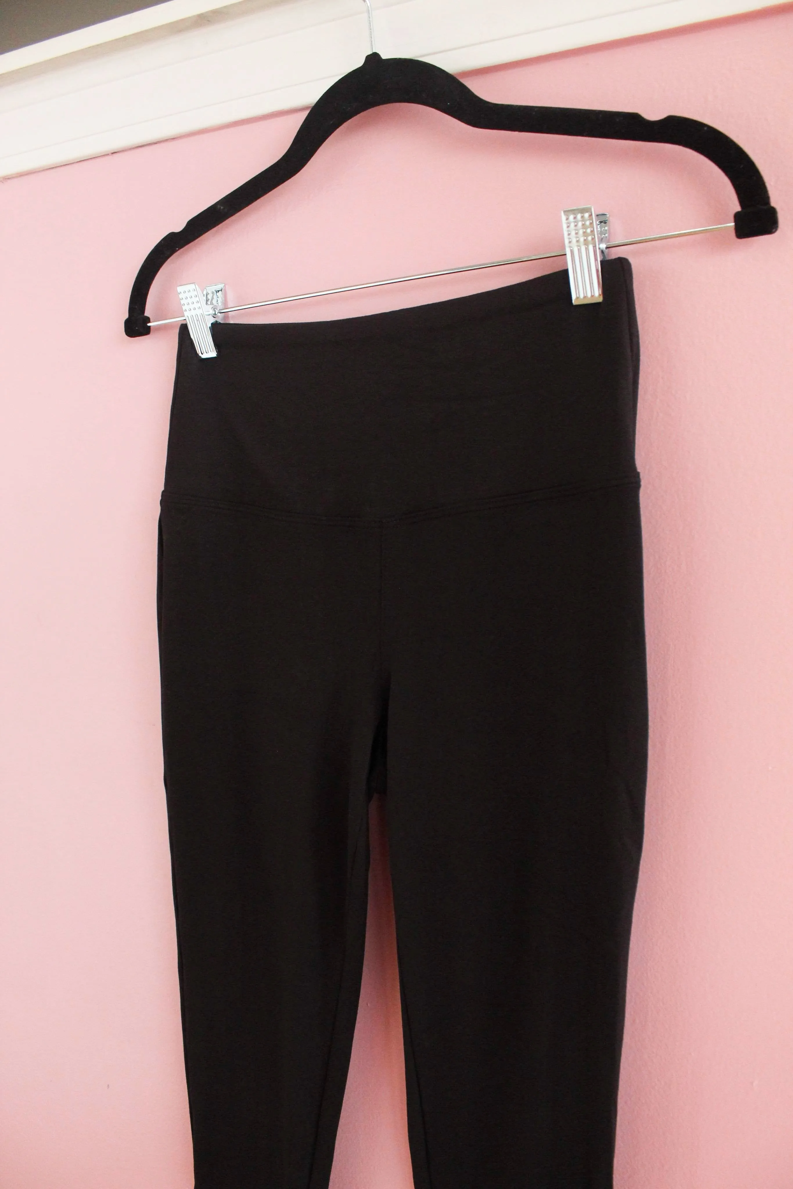 Famous Black Buttery Soft Wide Waistband Leggings