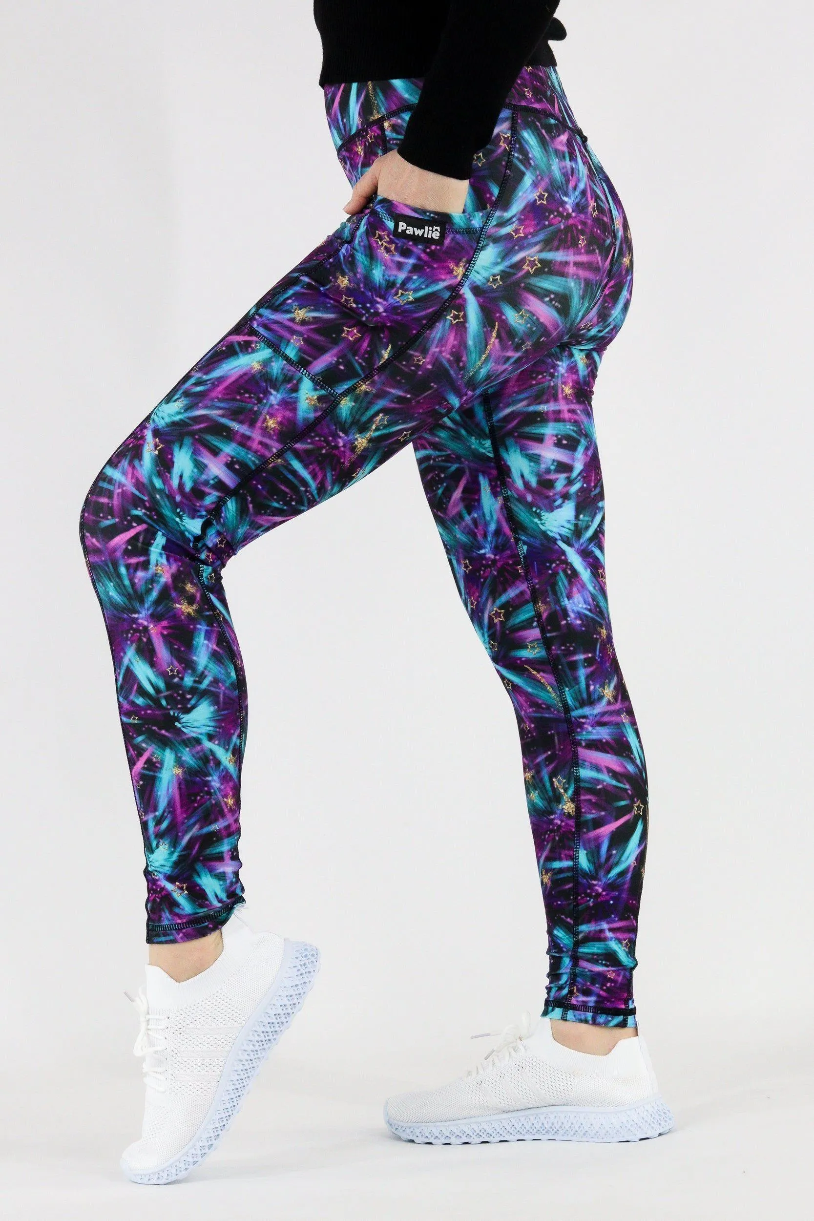 Firework Sky - Hybrid 1.0 Pocket Full Leggings