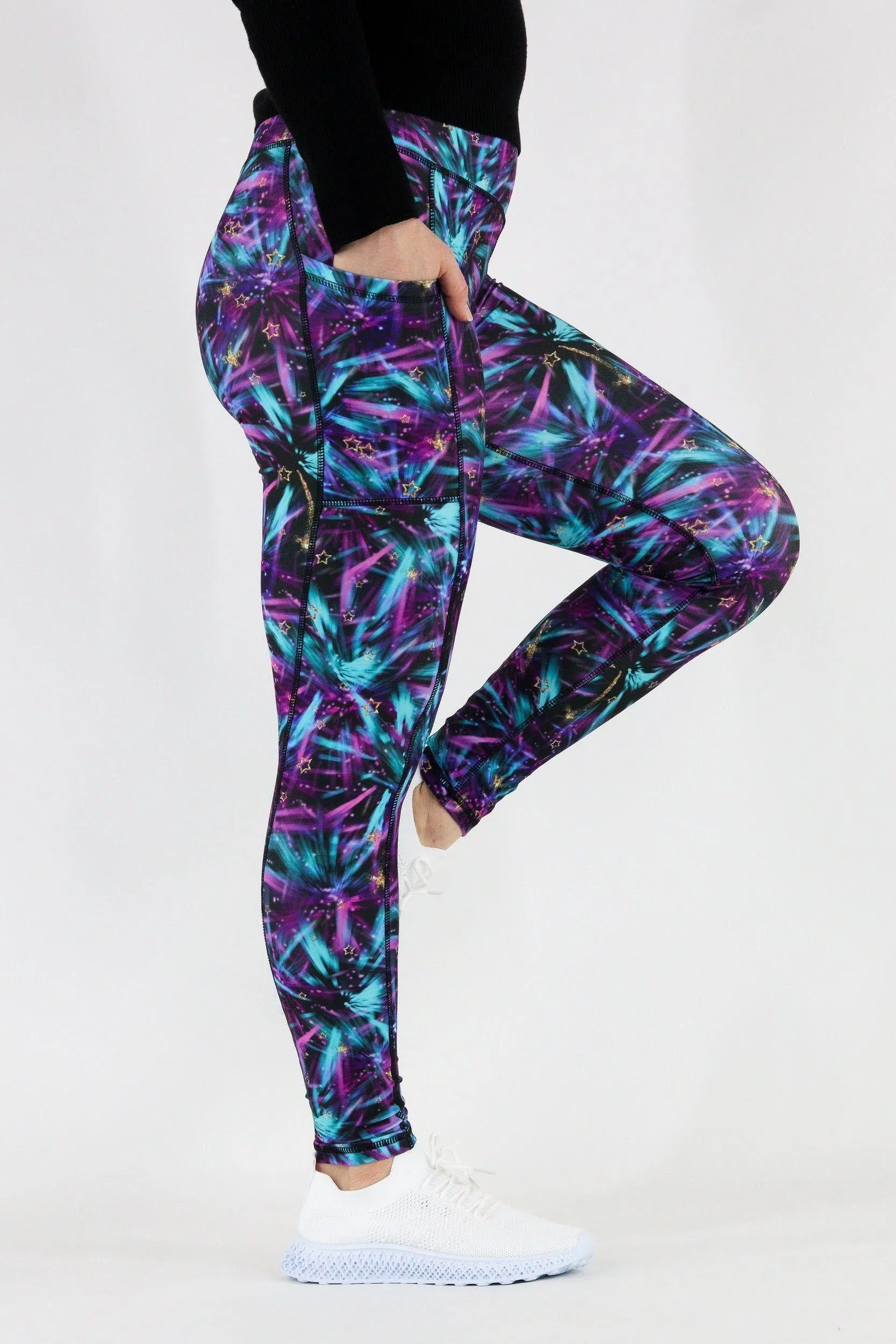 Firework Sky - Hybrid 1.0 Pocket Full Leggings