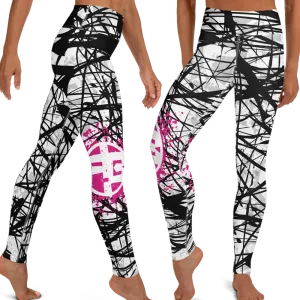 Fit Bitch - Yoga Leggings - ZZ Stripes