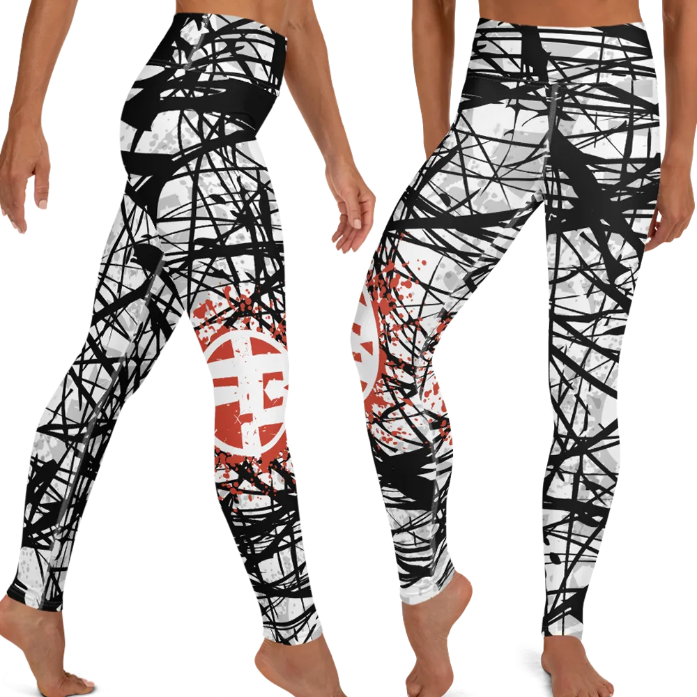 Fit Bitch - Yoga Leggings - ZZ Stripes