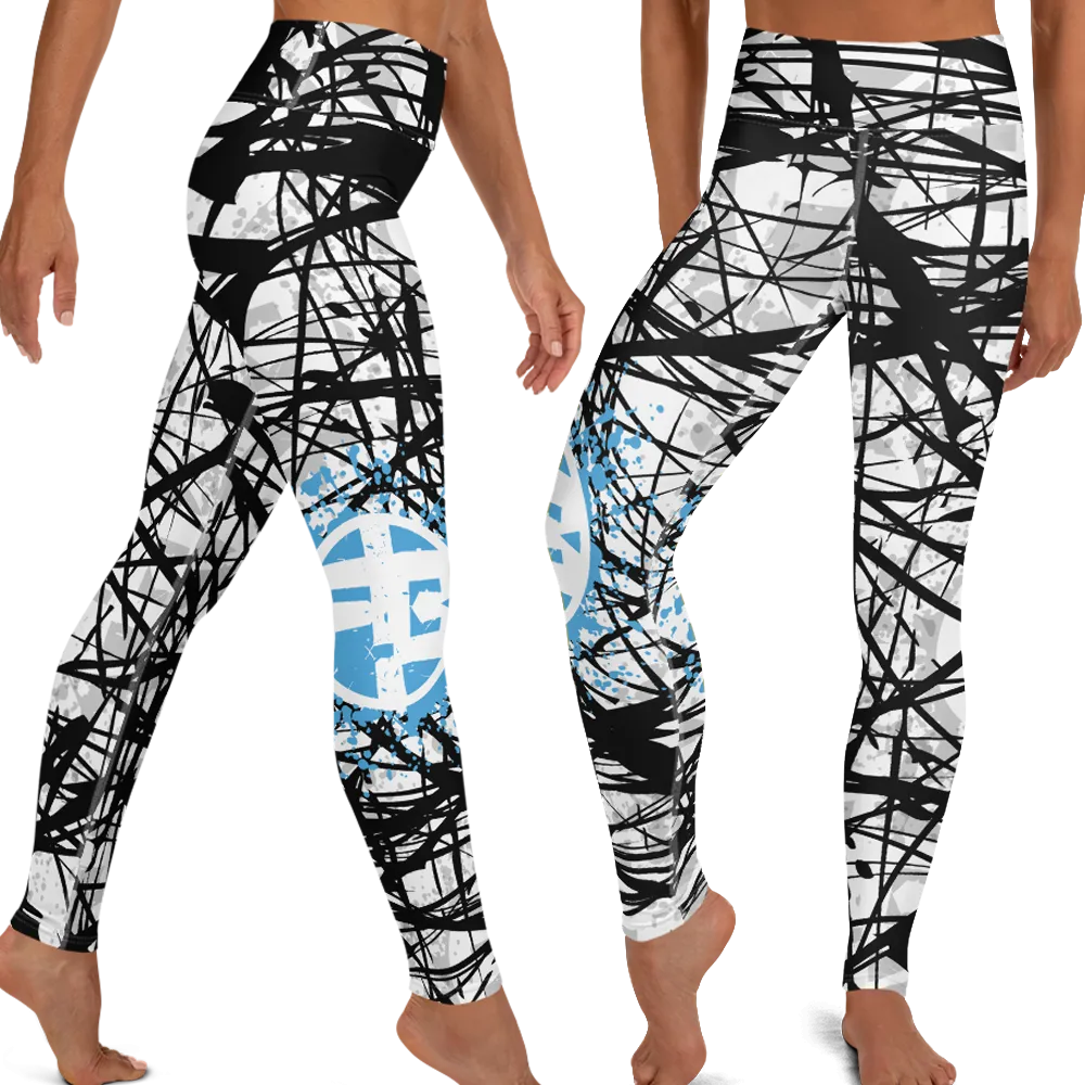 Fit Bitch - Yoga Leggings - ZZ Stripes