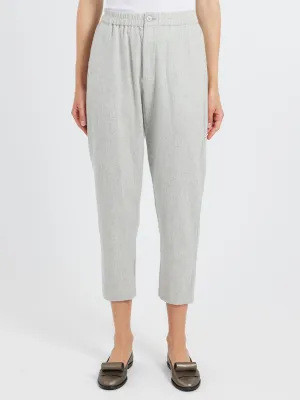 Flannel Taper Pants