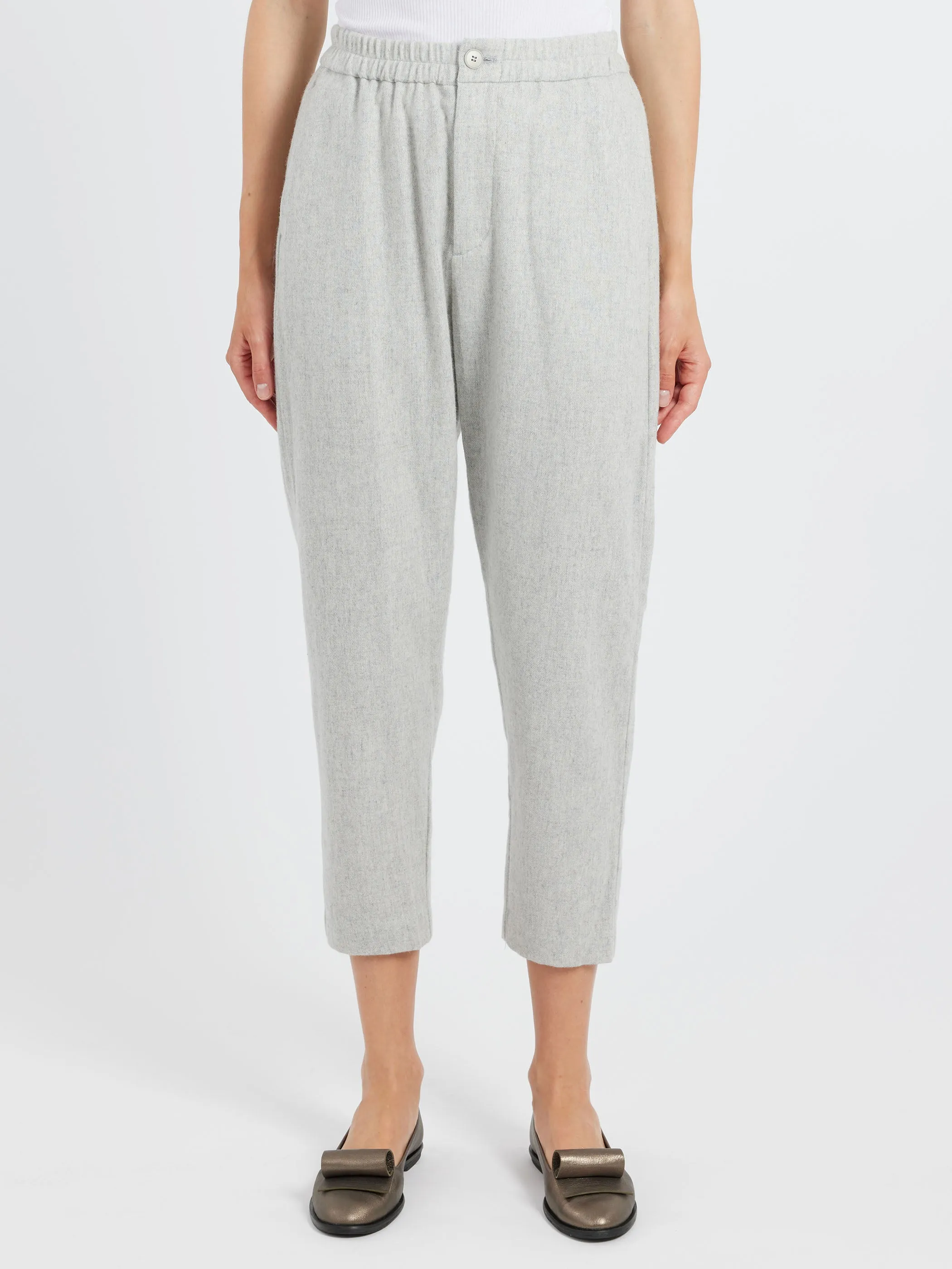 Flannel Taper Pants