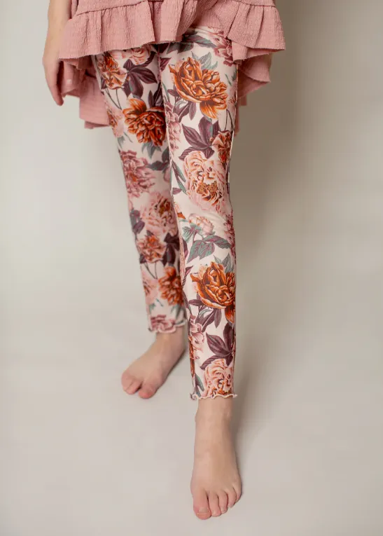 Floral leggings