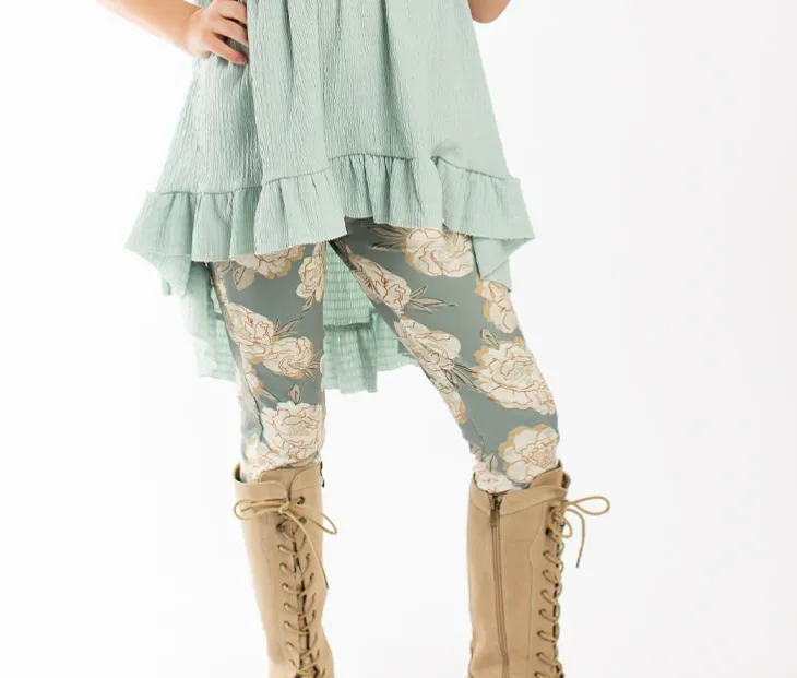 Floral leggings