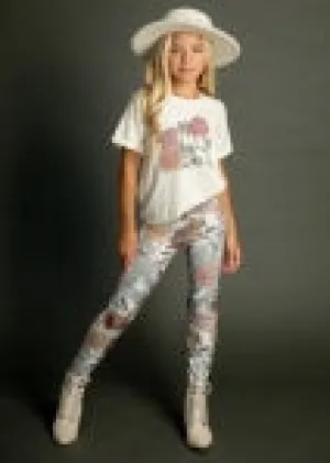 Floral leggings