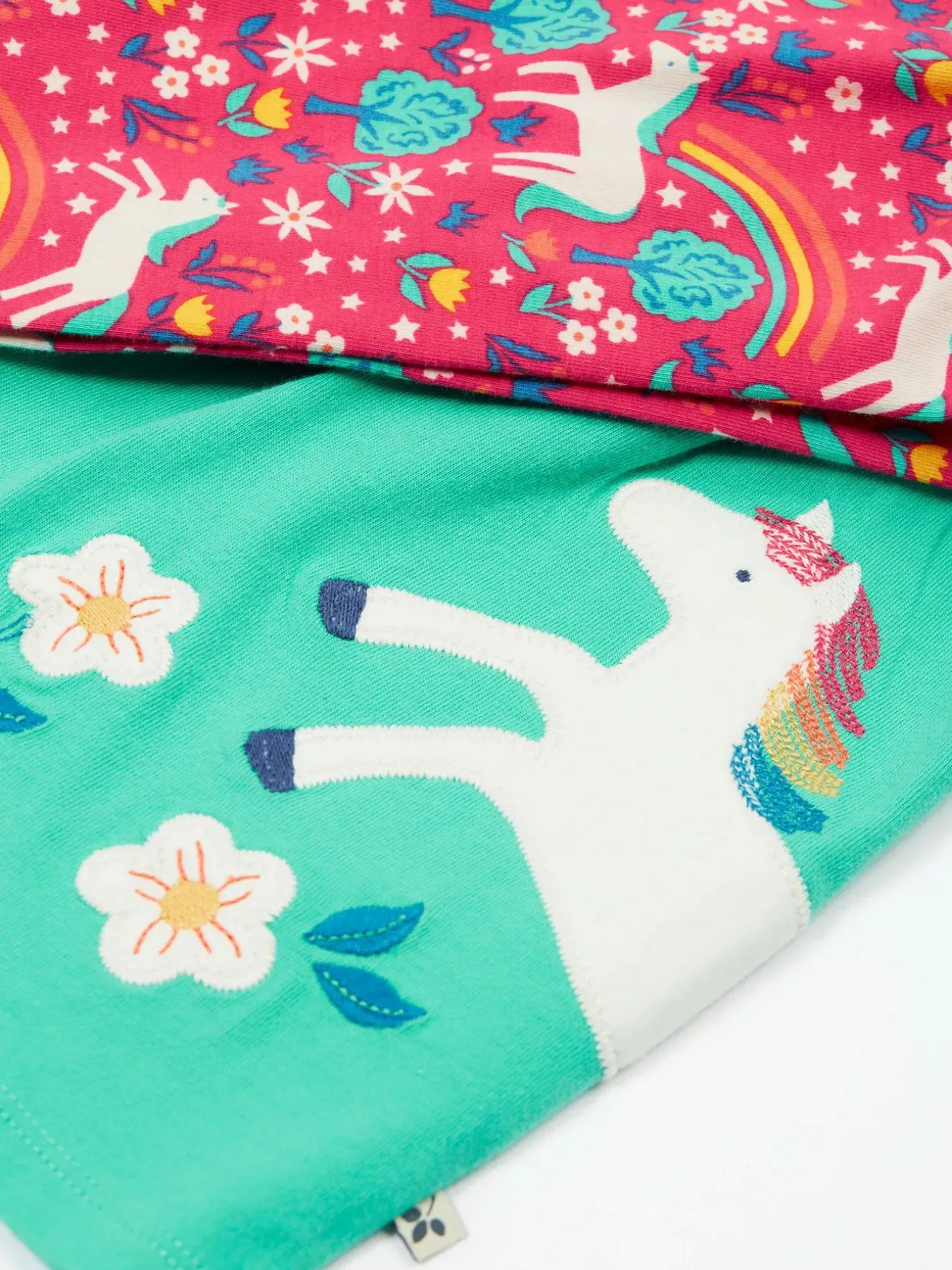 Frugi Organic Cotton Tilly Outfit Set - Wild  Horses