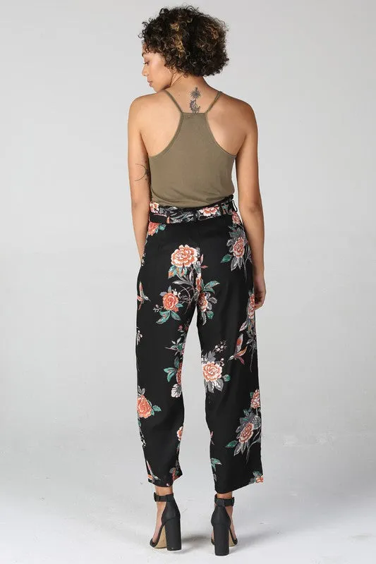 GEORGIA FLORAL PRINT PANTS