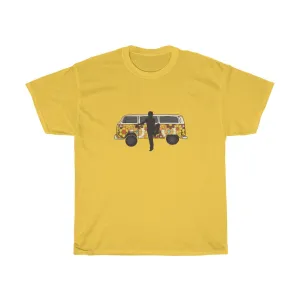 Groovy Floral Fruit man tee shirt